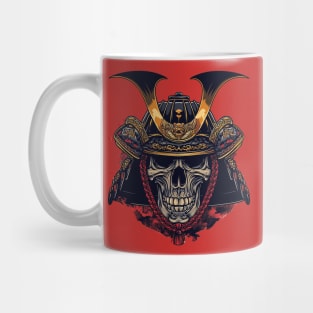 samurai skull Mug